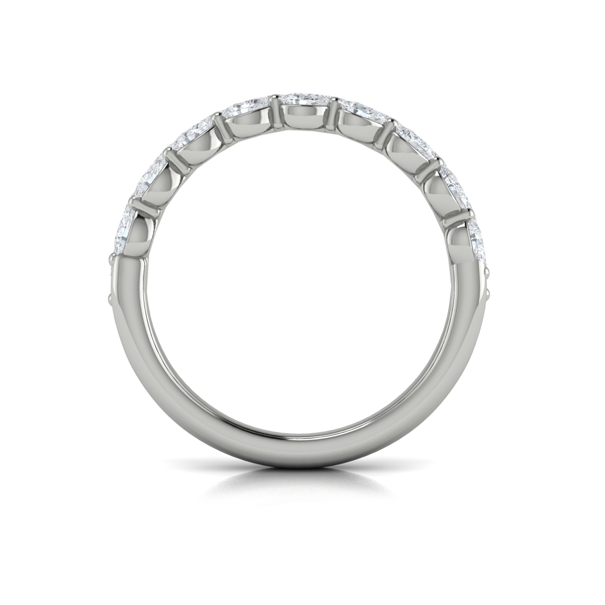 Double Pear Shape Stackable Band
