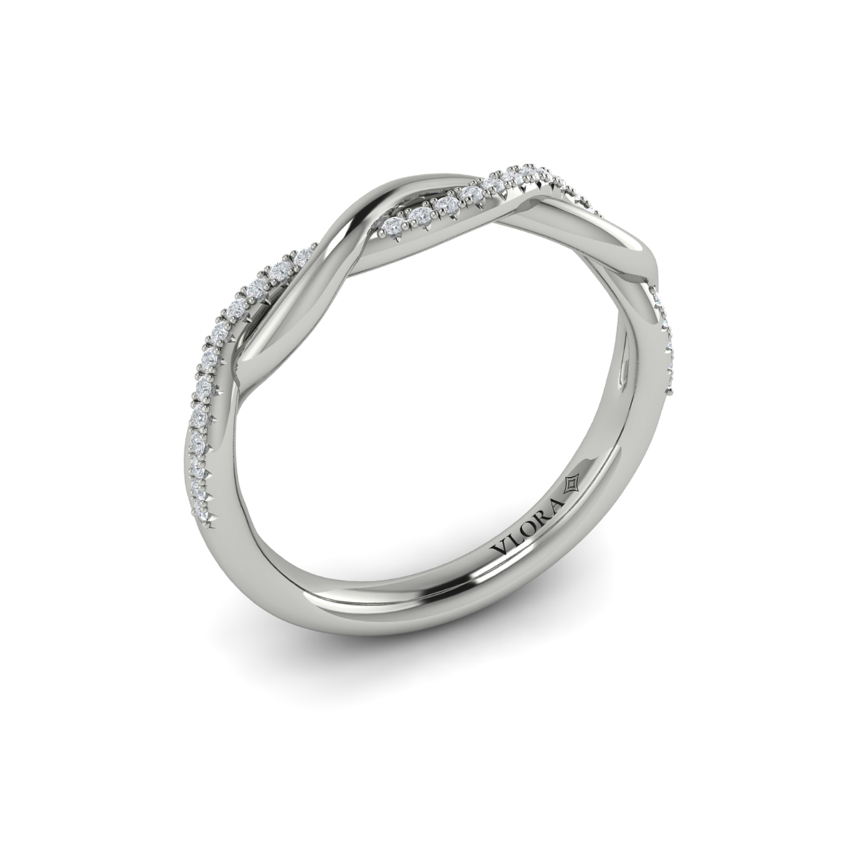 Entwined Stackable Band