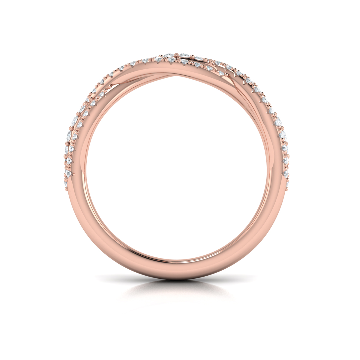 Double Twist Stackable Band