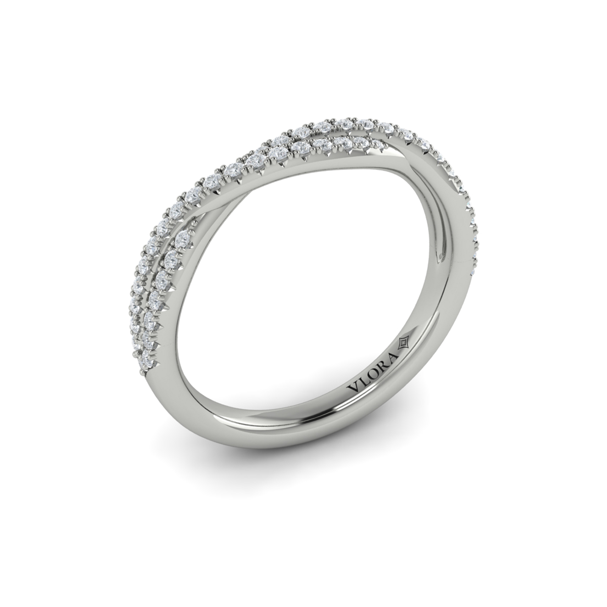 Delicate Twist Stackable Band