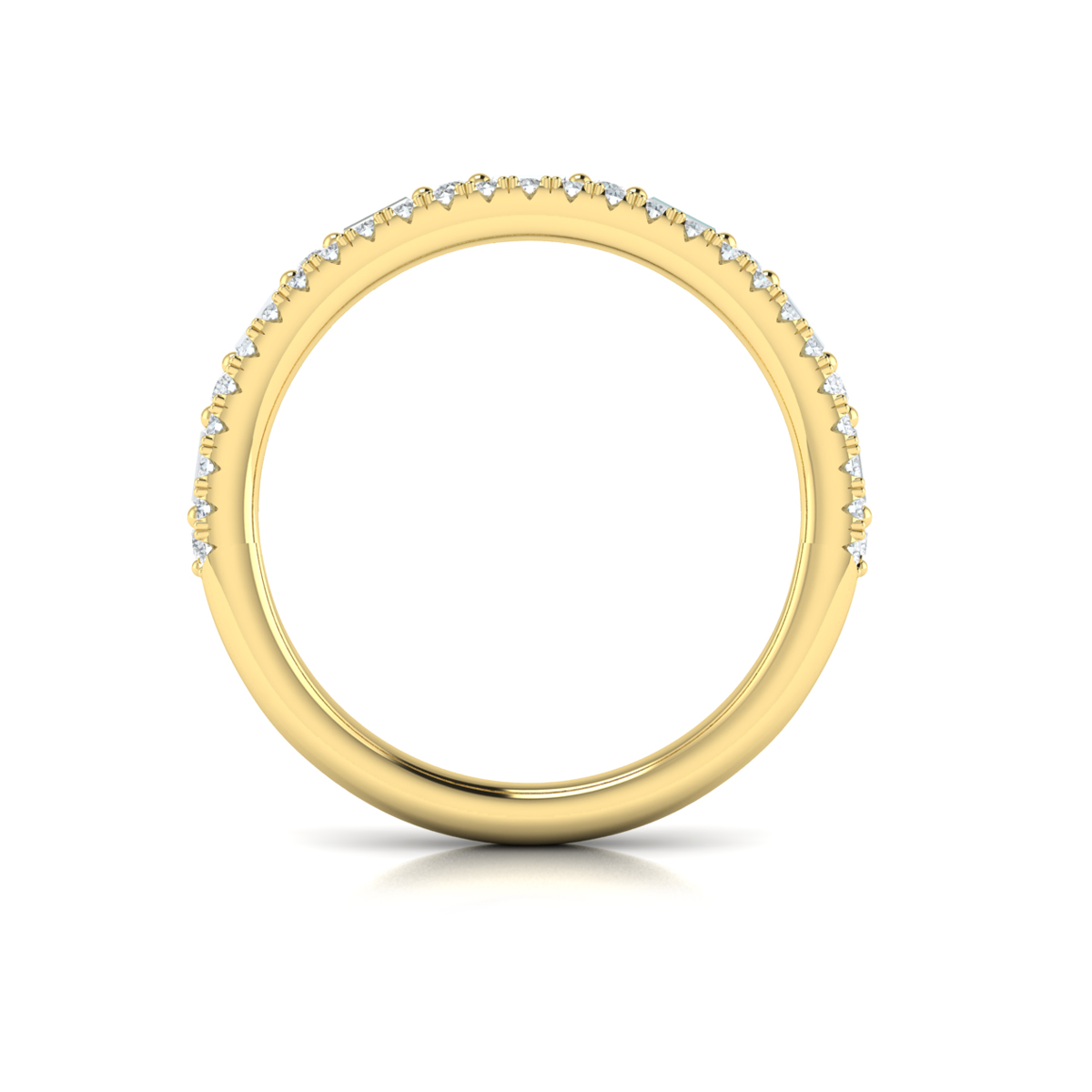 Baguette Dual Stackable Band