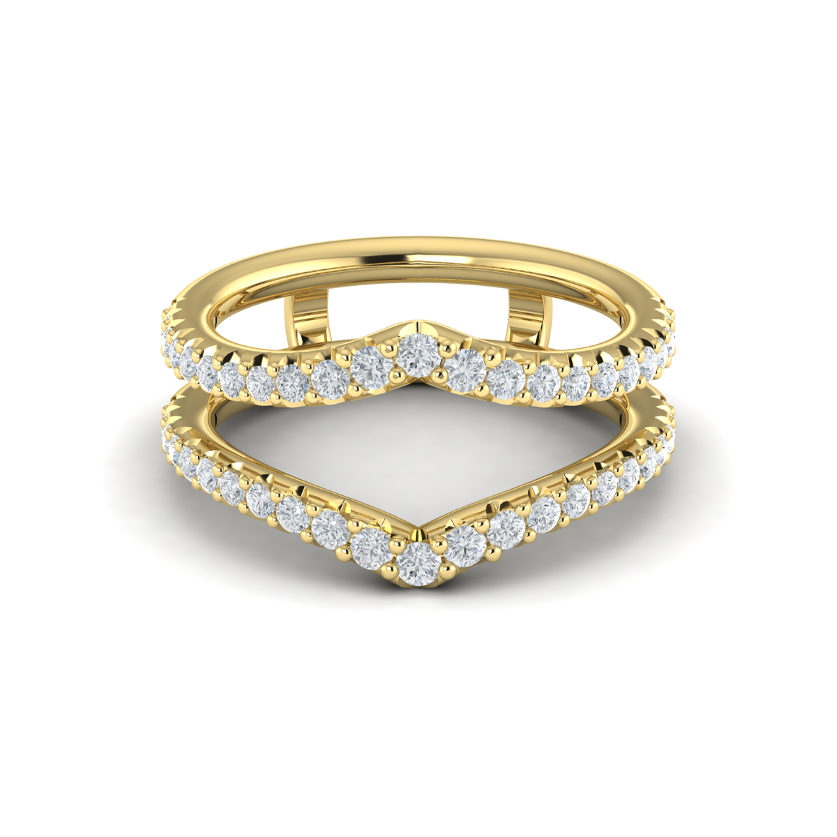 Bold Chevron Ring Enhancer