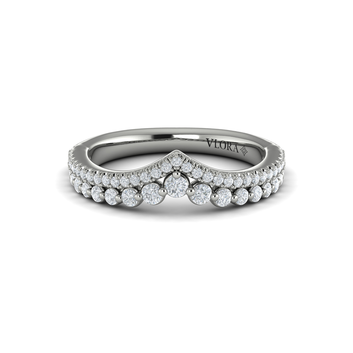 Regal Chevron Contoured Band