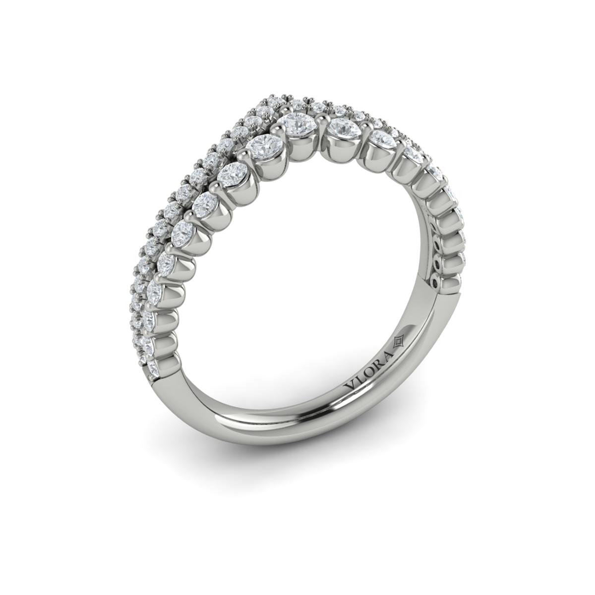 Regal Chevron Contoured Band