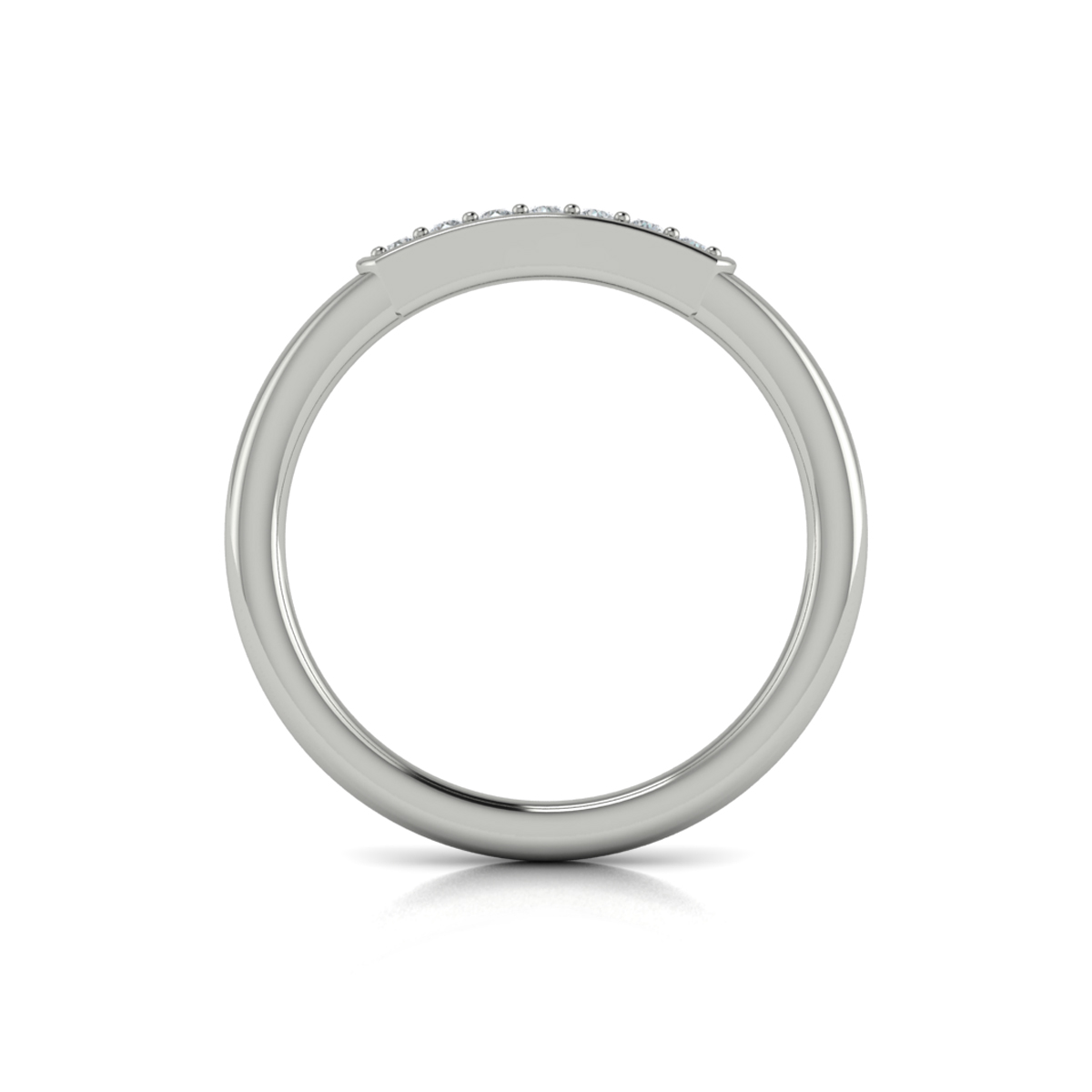 Diamond Line Stackable Band