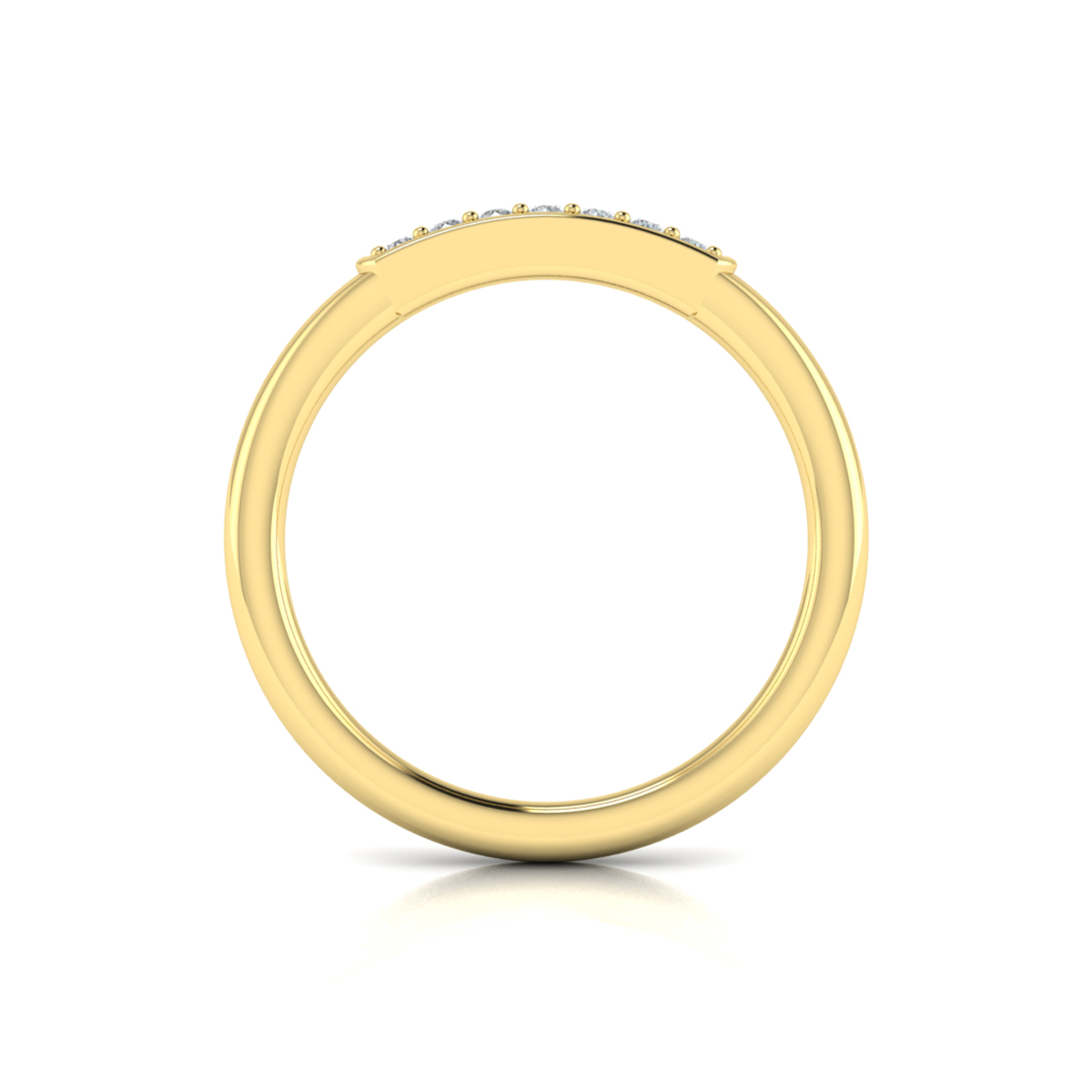 Diamond Line Stackable Band