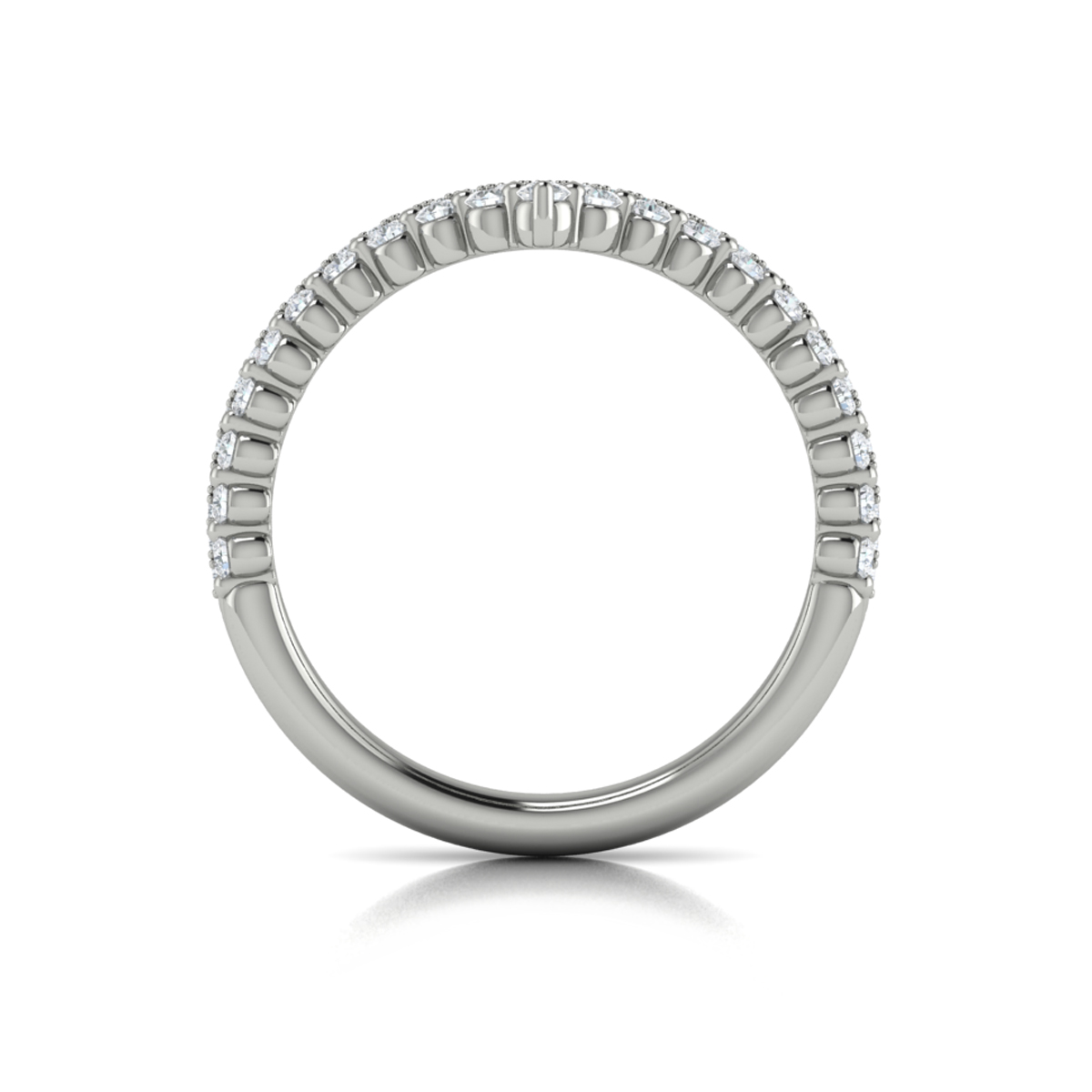 Double Chevron Contoured Band