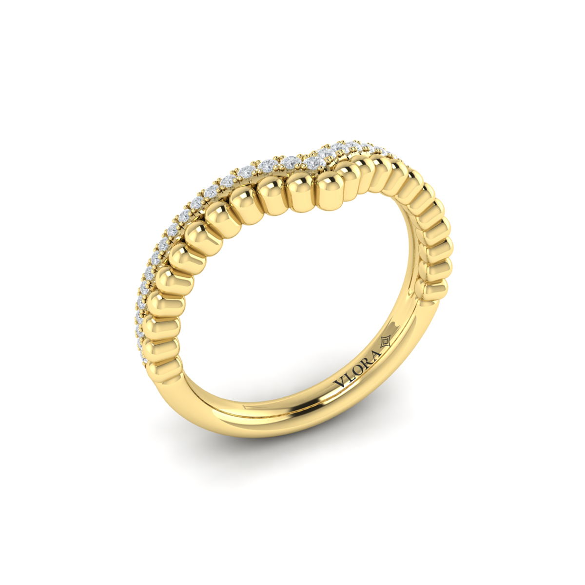 Beaded Chevron Band