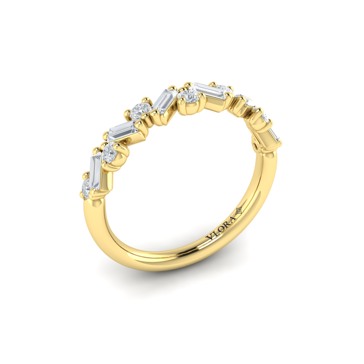 Slim Confetti Stackable Band