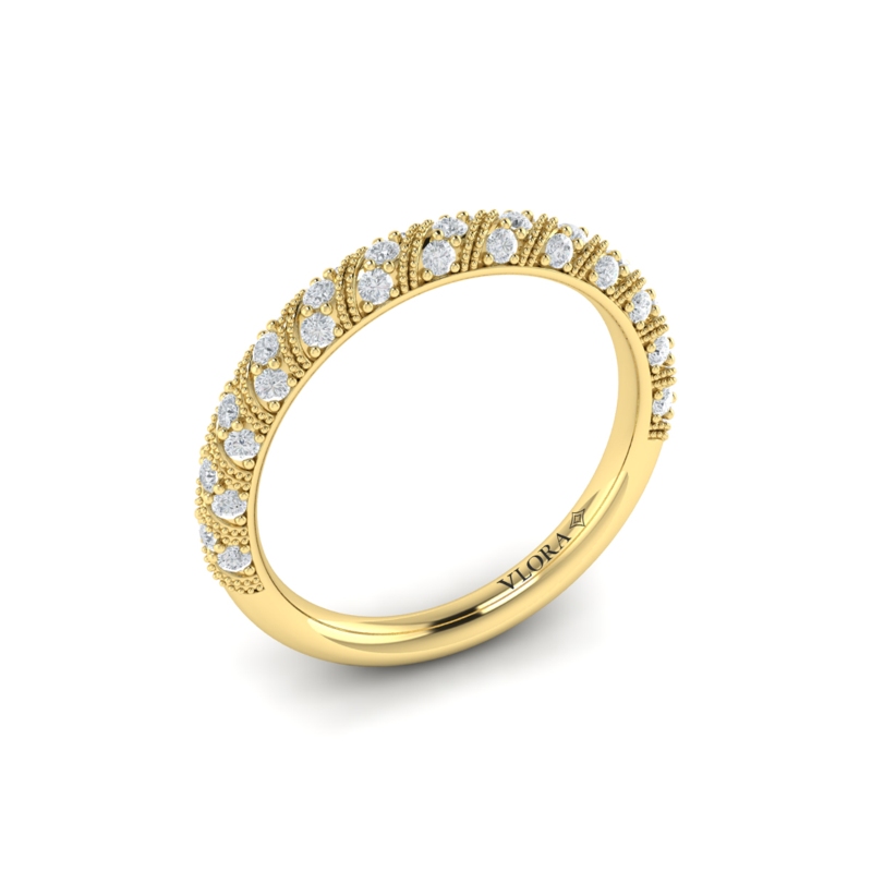 Vintage-Inspired Stackable Band