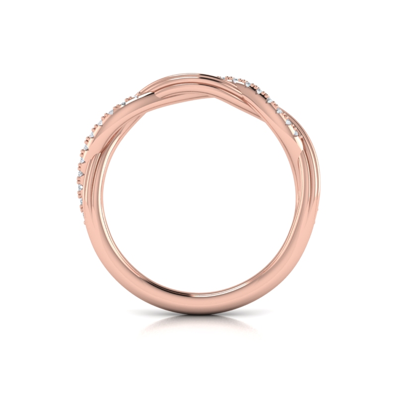 Entwined Stackable Band