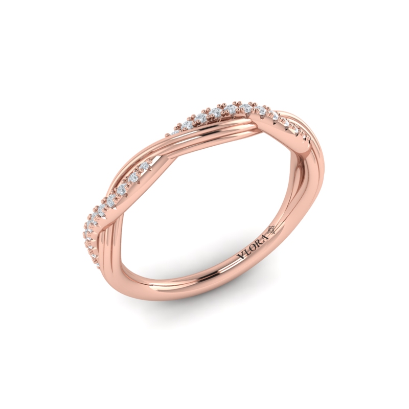 Entwined Stackable Band