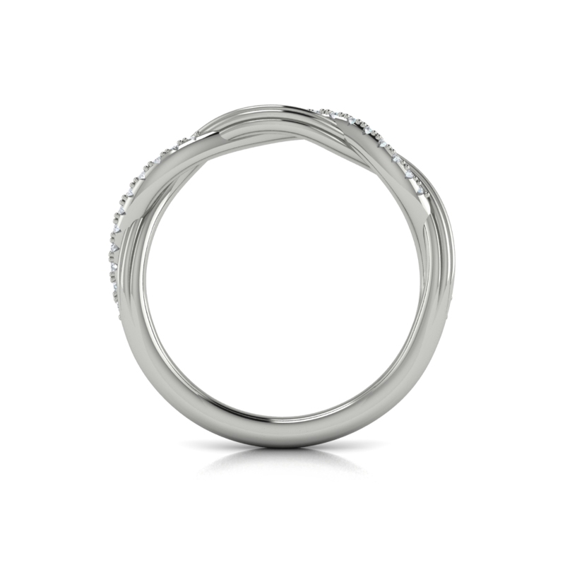 Entwined Stackable Band