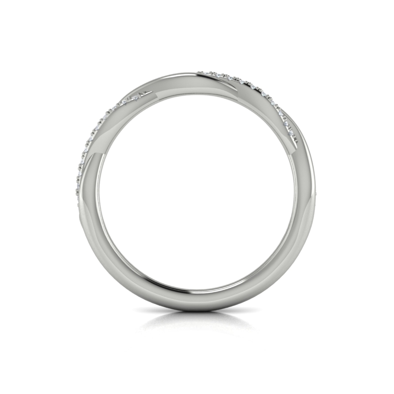 Slim Twist Stackable Band