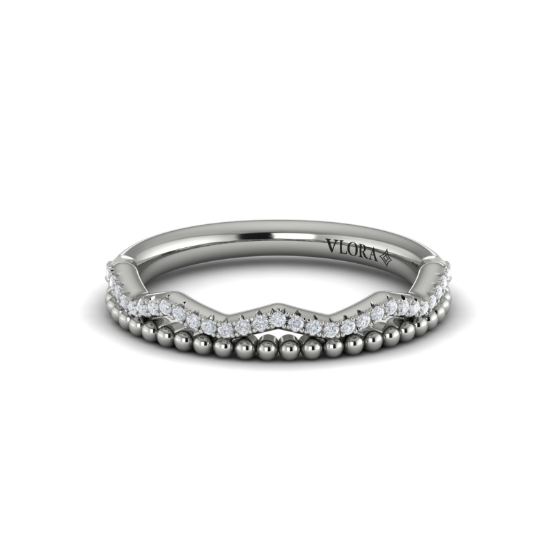 Double Wave Stackable Band