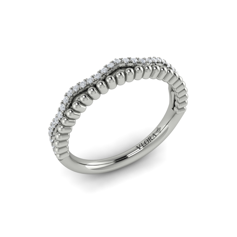 Double Wave Stackable Band