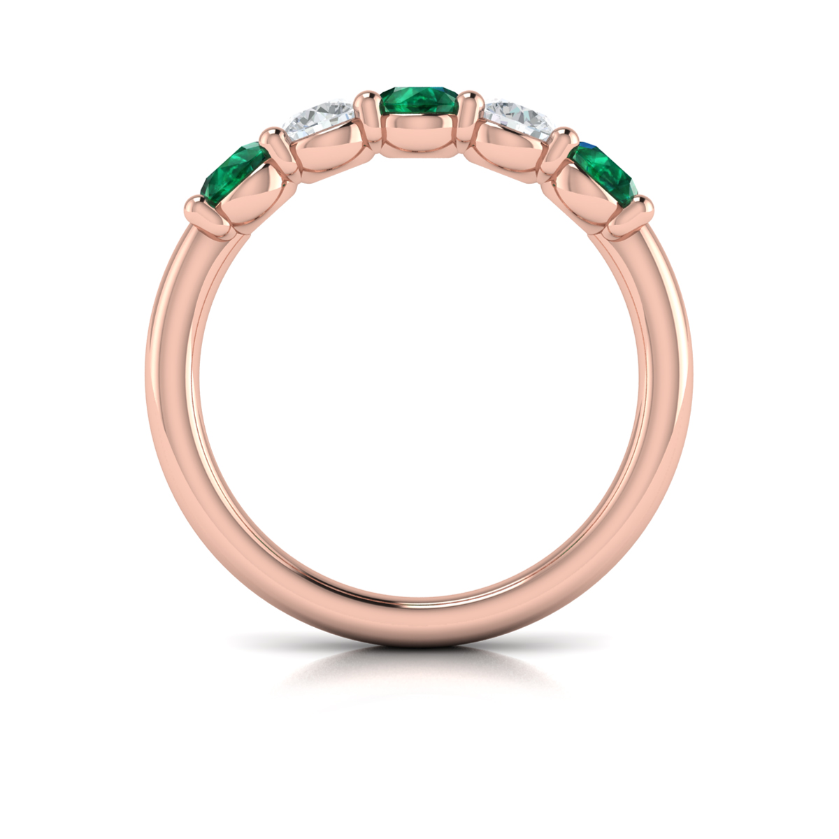 Emerald and Diamond Band
