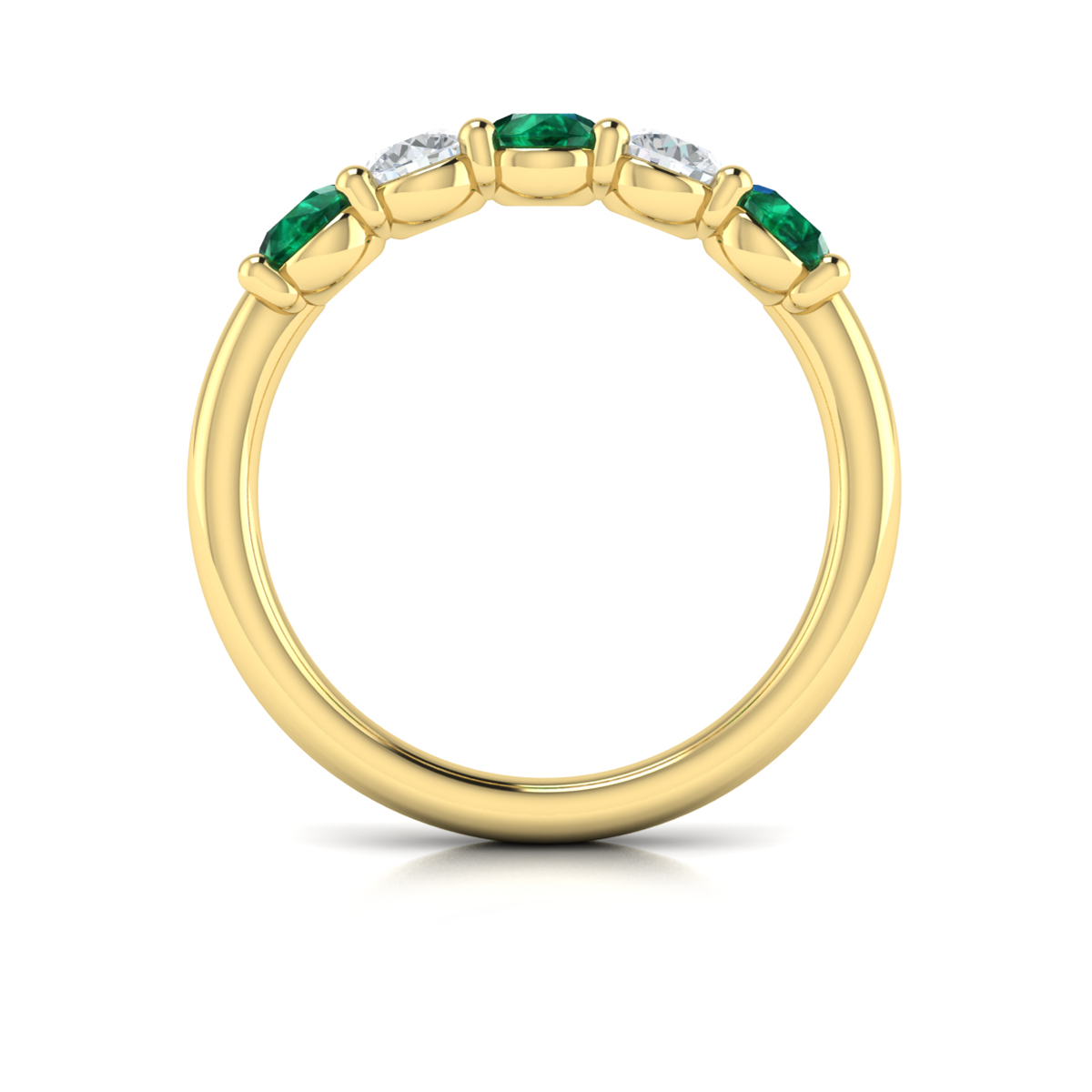 Emerald and Diamond Band