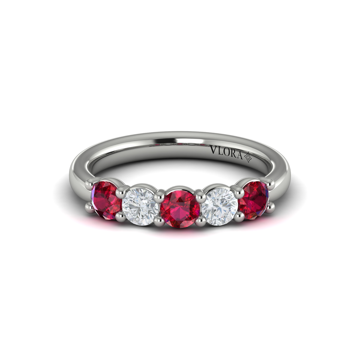 Ruby and Diamond Band