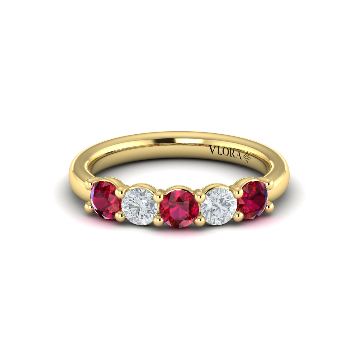 Ruby and Diamond Band