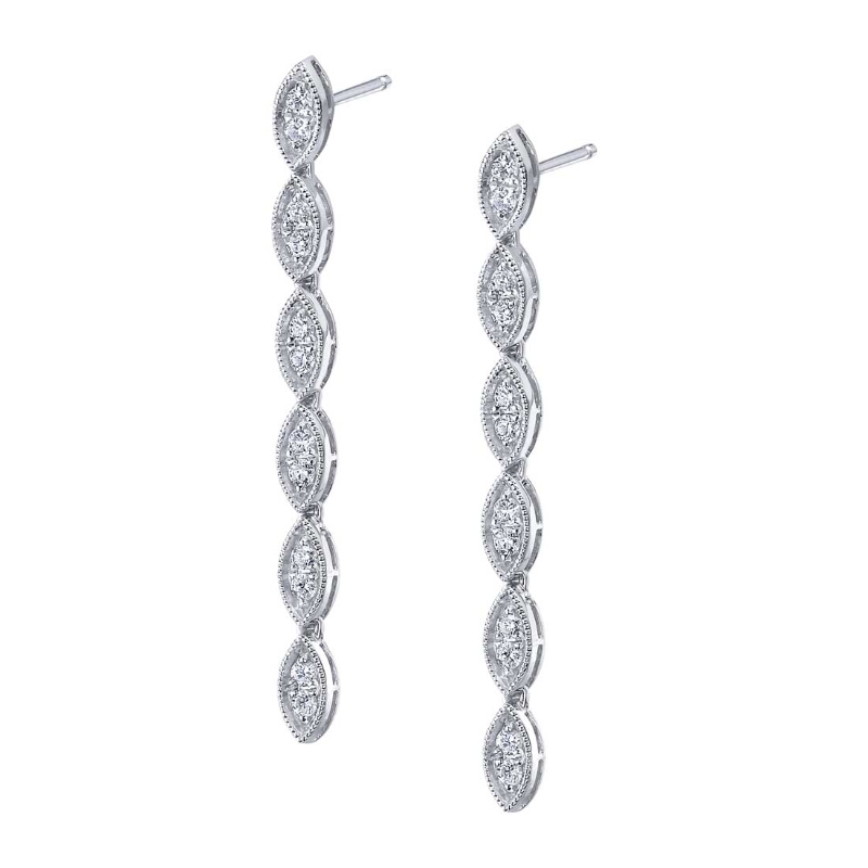 Vintage Diamond Earrings