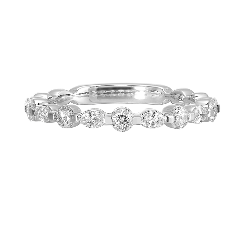 14Kt White Gold Diamond 1/2Ctw Ring