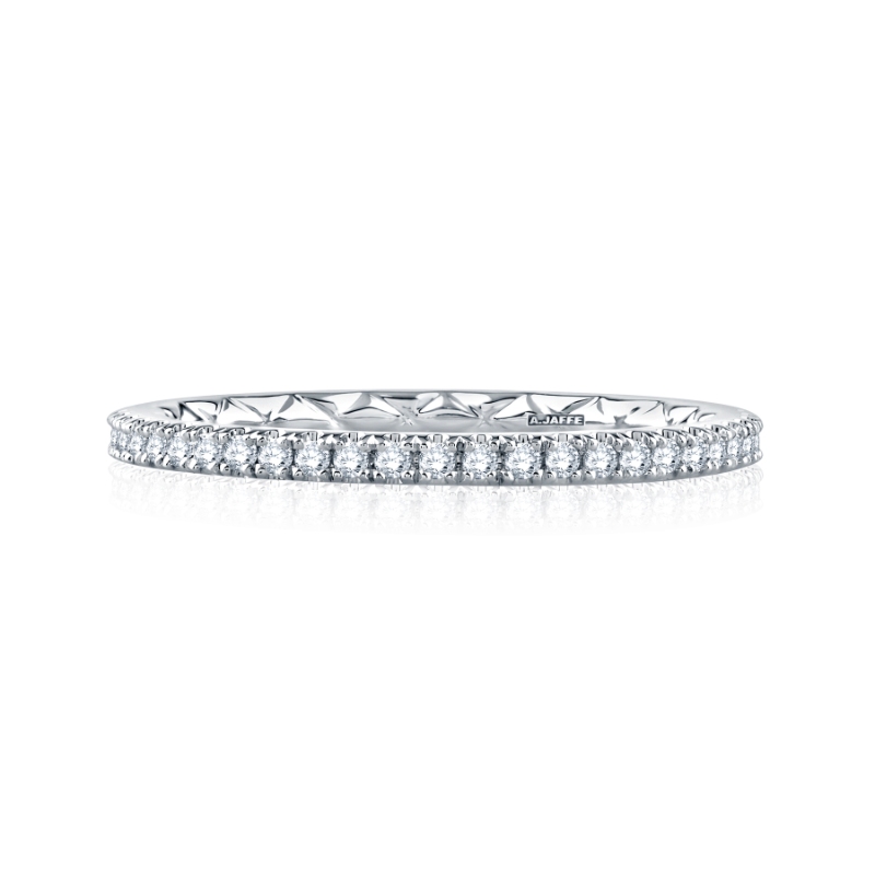 14K Yellow Gold Semi Mount Diamond Wedding Band