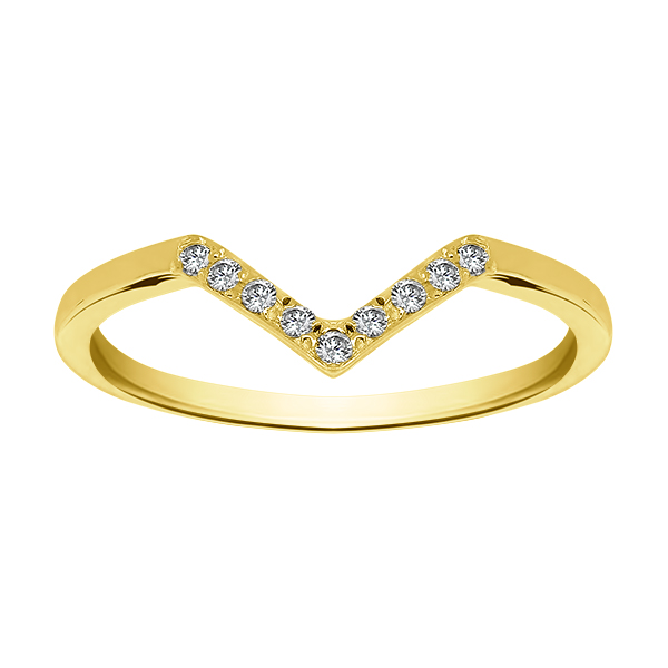 V Shaped Channel Tiara Band