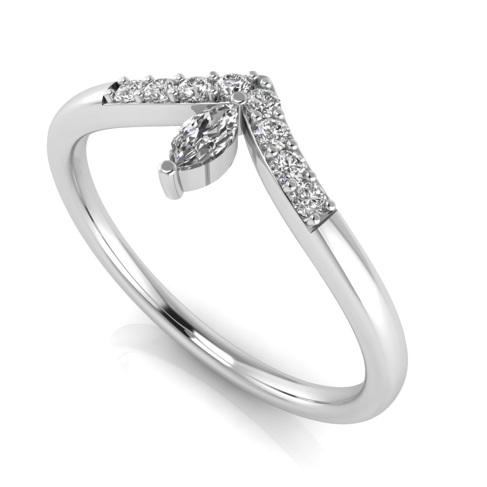 Small Marquise Tiara Band