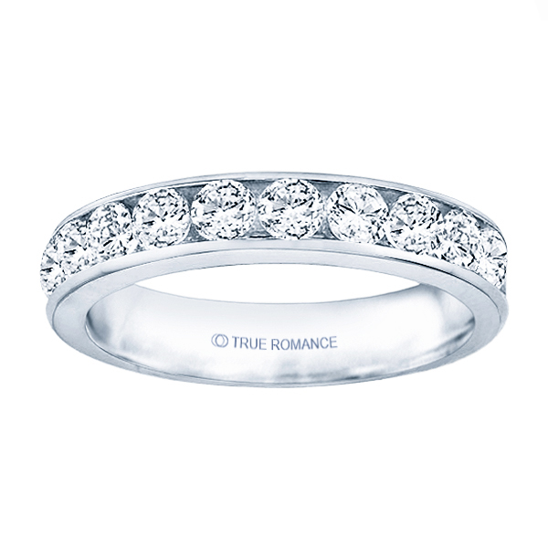 White Gold Straight Band