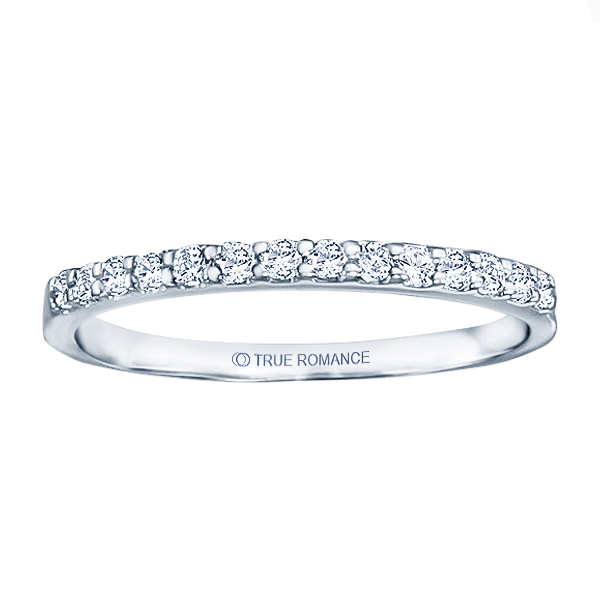 White Gold Straight Band
