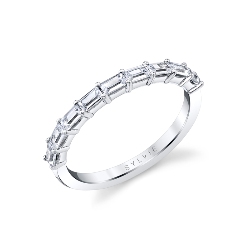 Baguette Wedding Band