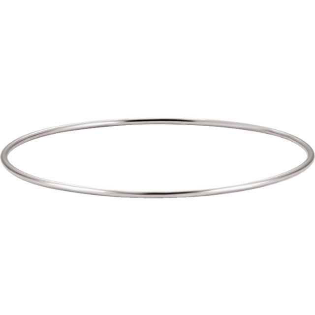 Sterling Silver 1.5mm Bangle Bracelet