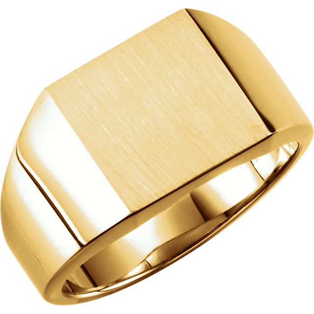 14K Yellow 12mm Men