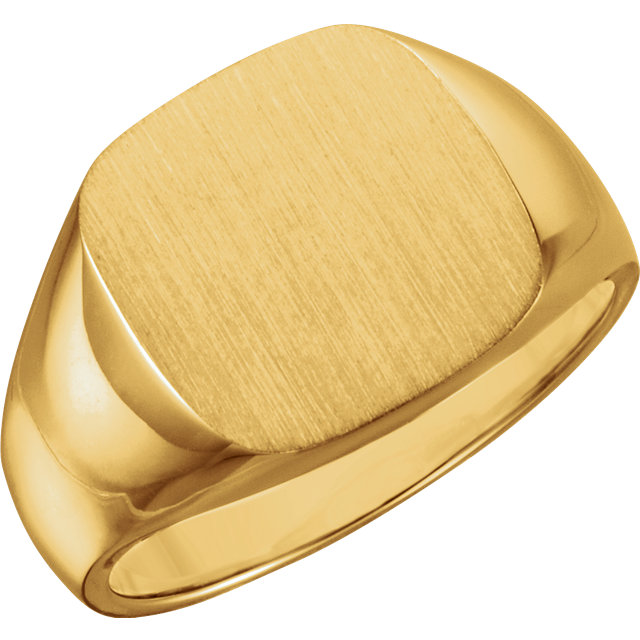 14K Yellow 14mm Men