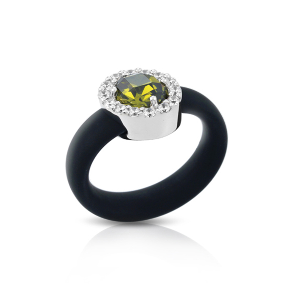 Diana Black/Olive Ring