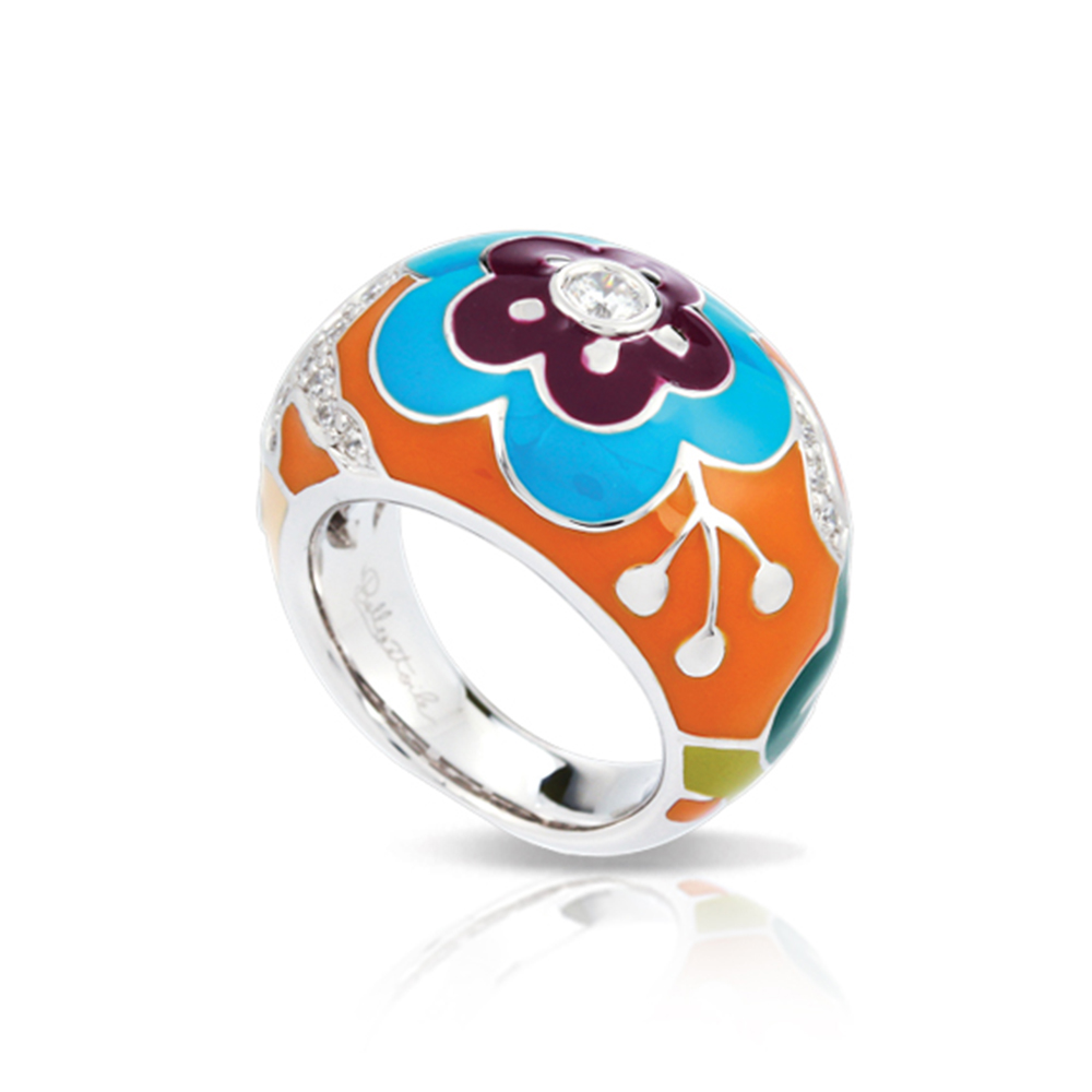 Cherry Blossom Orange Ring