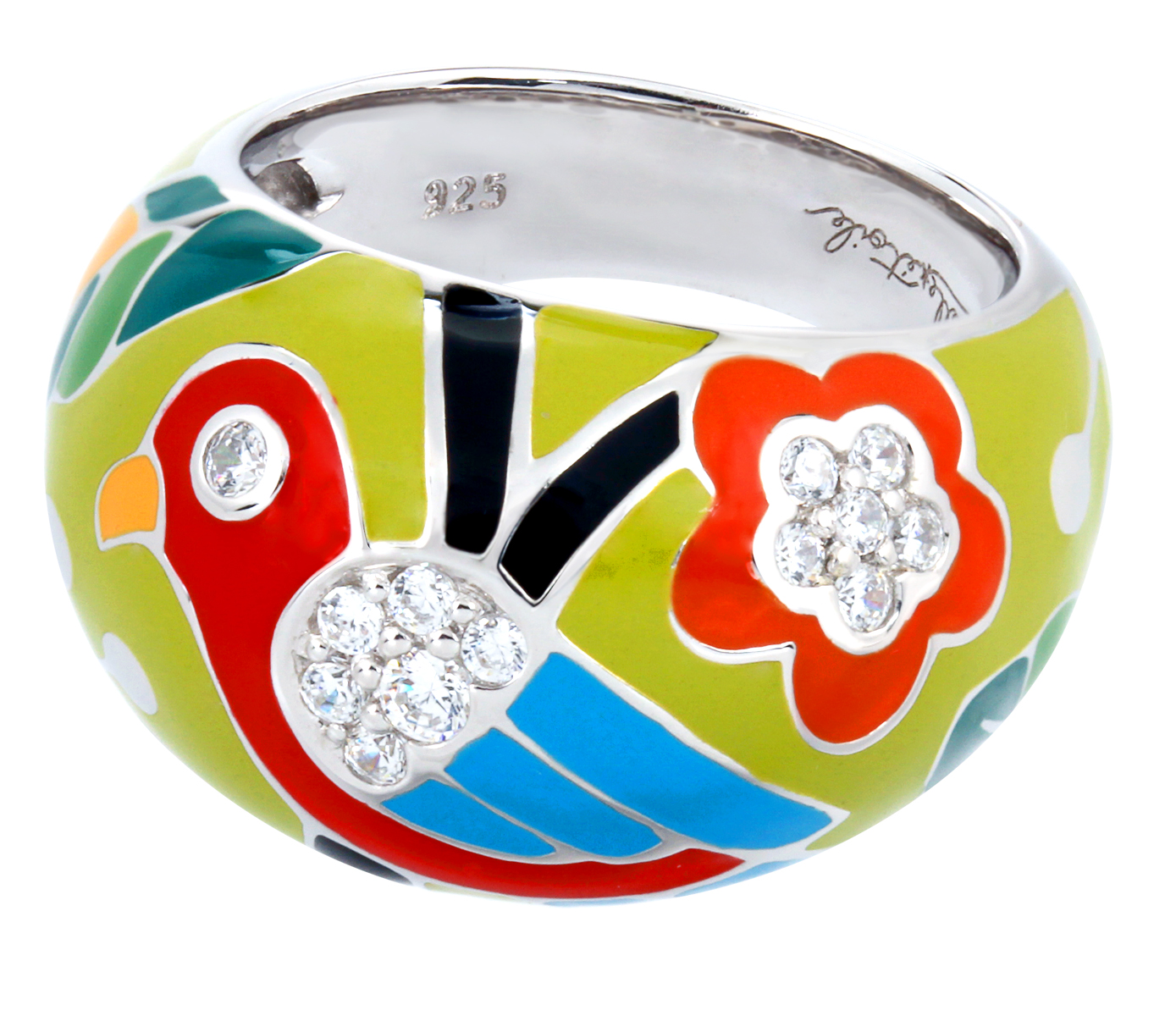Perroquet Green Ring