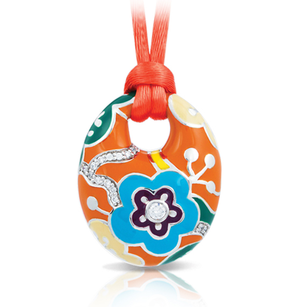 Cherry Blossom Orange Pendant