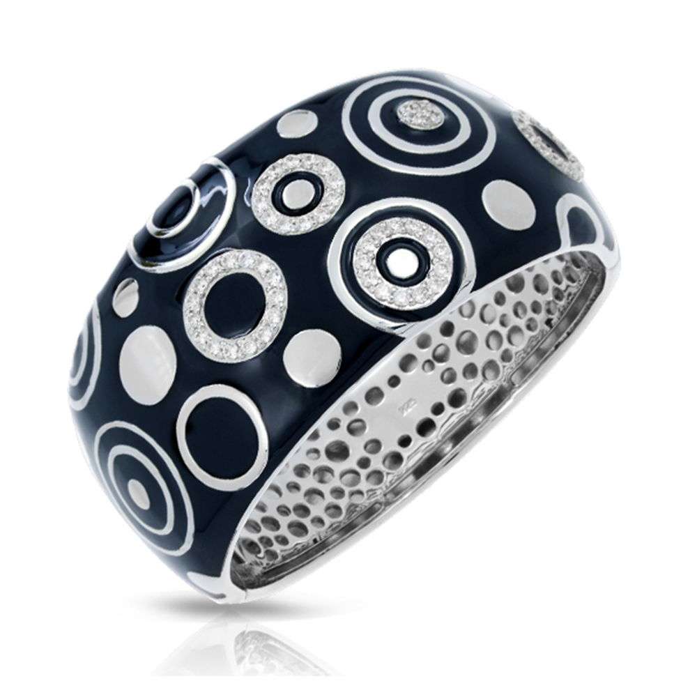 Galaxy Black Bangle