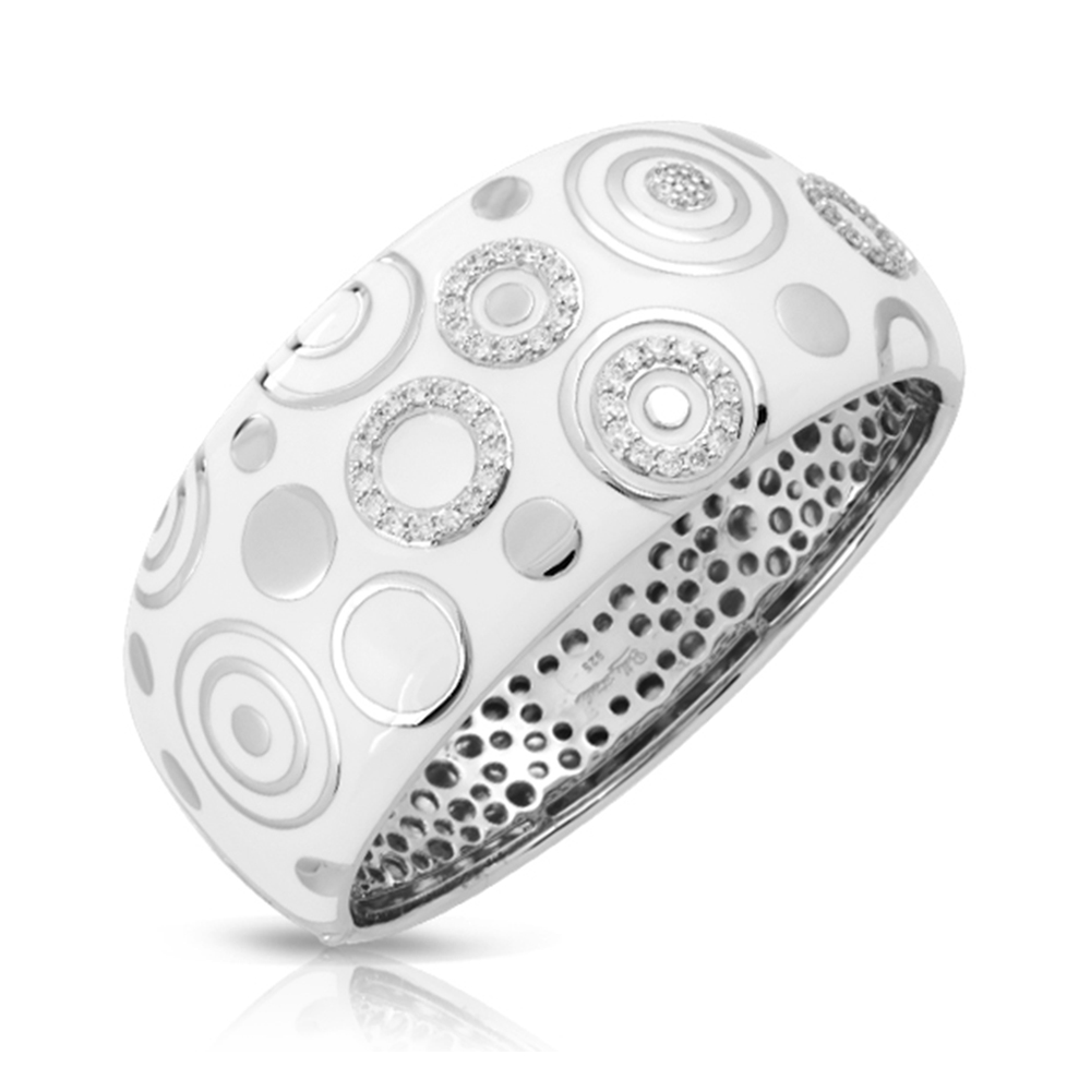 Galaxy White Bangle
