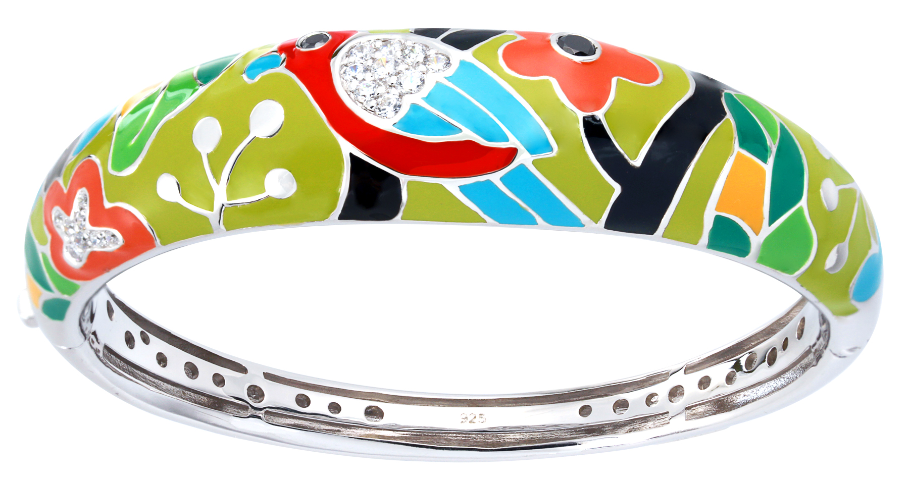 Perroquet Green Bangle