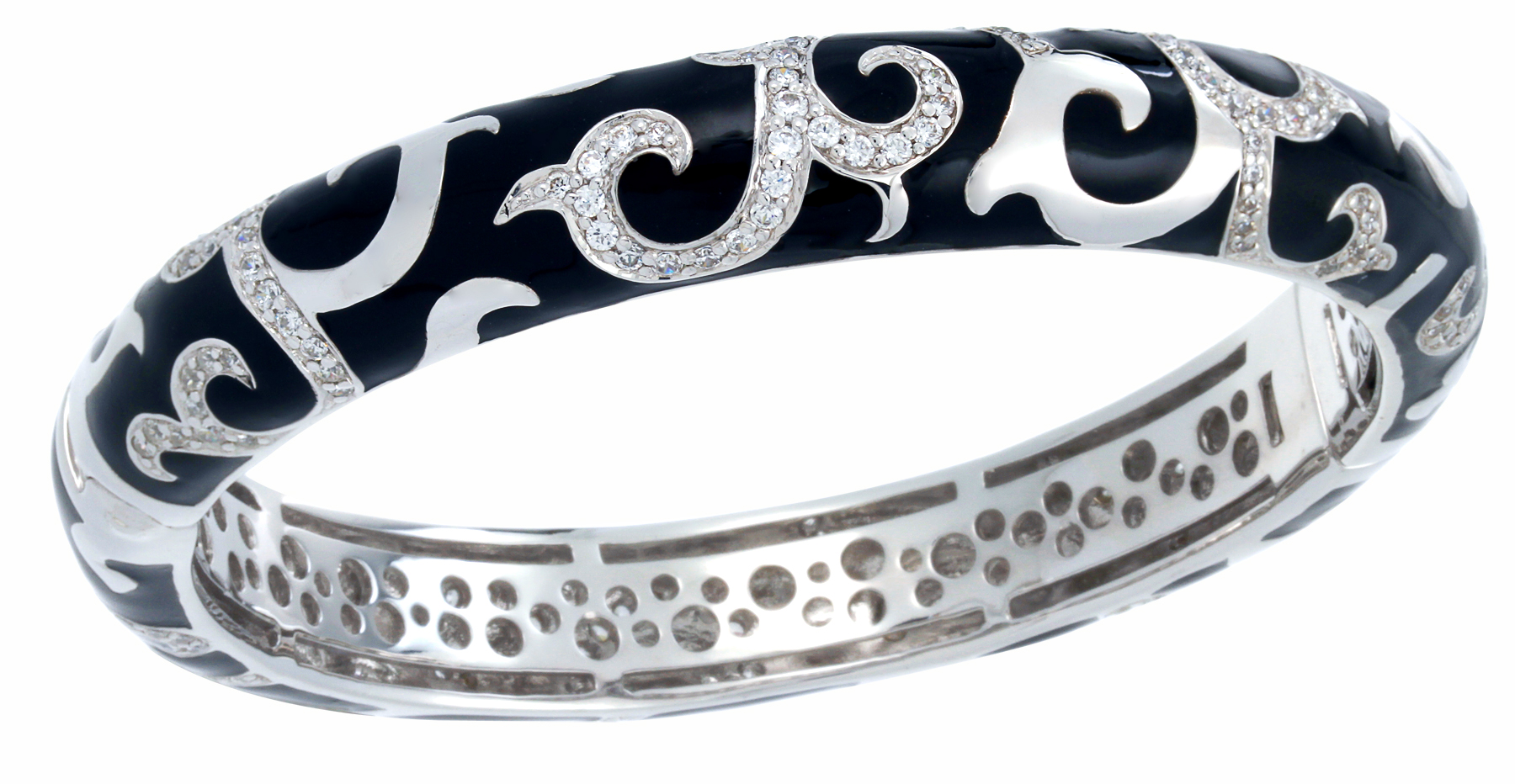 Royale Black Bangle