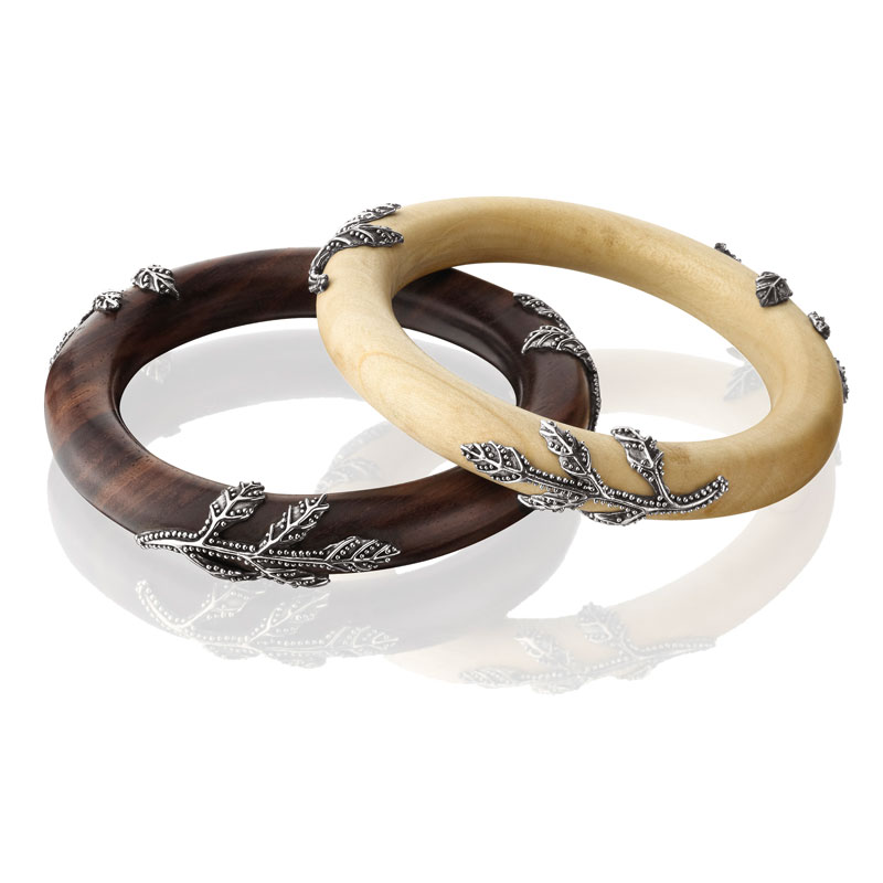 Wooden Bangle From The Asmara Collection