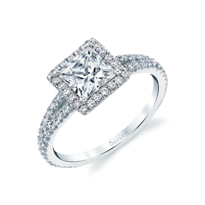 Princess Cut Engagement Ring - Genevieve