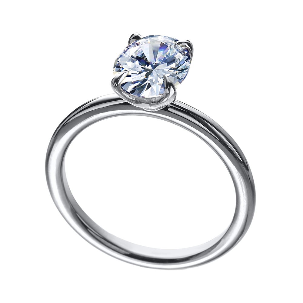Solitaire Engagement Ring Mounting