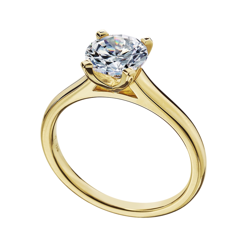 Solitaire Engagement Ring Mounting