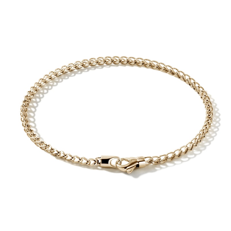 John Hardy 2.3mm Men's Surf Bracelet in 14K Gold