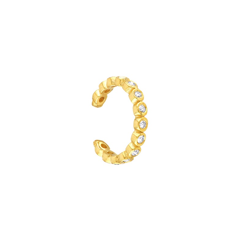 Yellow Gold Diamond Ear Cuff