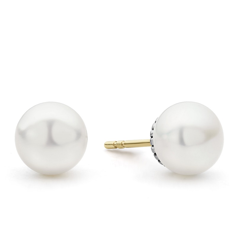 Lagos 8mm Pearl Earrings